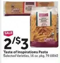 Stop&Shop Taste of Inspirations Pasta offer
