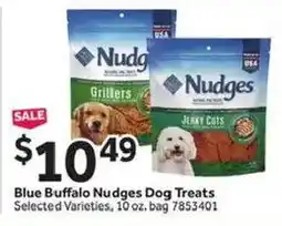 Stop&Shop Blue Buffalo Nudges Dog Treats offer
