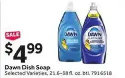 Stop&Shop Dawn Dish Soap offer