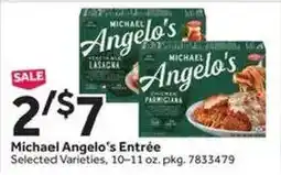 Stop&Shop Michael Angelo's Entrée offer