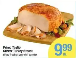 Shaw's Primo Taglio Carver Turkey Breast offer