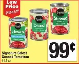 Shaw's Signature Select Canned Tomatoes offer