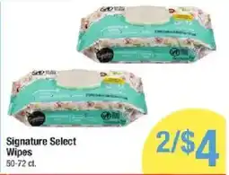 Shaw's Signature Select Wipes offer