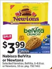 Stop&Shop Nabisco belVita or Newtons offer