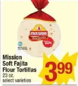 Shaw's Mission soft fajita flour tortillas offer