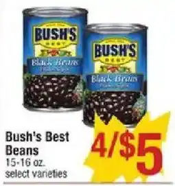 Shaw's Bush's Best Beans offer