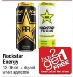 Shaw's Rockstar Energy offer
