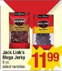 Shaw's Jack Link's Mega Jerky offer