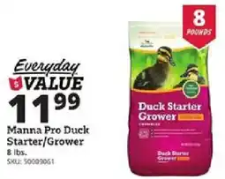 Rural King Manna Pro Duck Starter/Grower offer