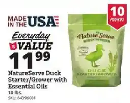 Rural King NatureServe Duck Starter/Grower offer