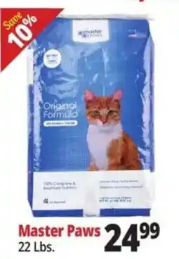 Ocean State Job Lot Master Paws Original Formula offer