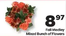 Weis Markets Fall Medley Mixed Bunch of Flowers offer