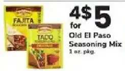 ACME Old El Paso Seasoning Mix offer
