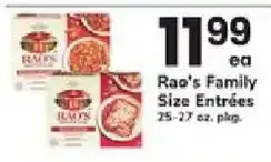 ACME Rao's Family Size Entrées offer
