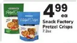 ACME Snack Factory Pretzel Crisps offer