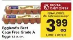 ACME Eggland's Best Cage Free Grade A Eggs offer