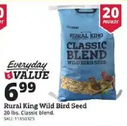 Rural King Rural King wild bird seed offer