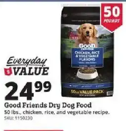 Rural King Good Friends Dry Dog Food offer