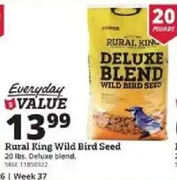 Rural King Rural King wild bird seed offer