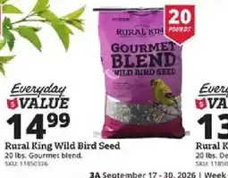 Rural King Rural King Wild Bird Seed offer
