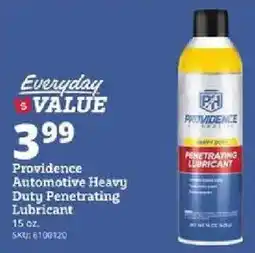 Rural King Providence automotive heavy duty penetrating lubricant offer
