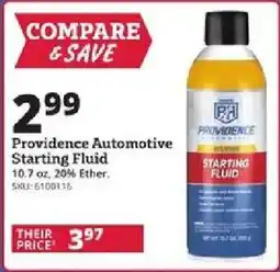 Rural King Providence Automotive Starting Fluid offer