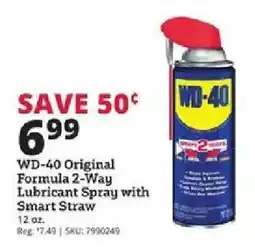 Rural King Wd-40 Original Formula 2-Way Lubricant Spray offer
