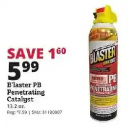 Rural King Blaster PB Penetrating Catalyst offer