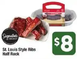 Shaw's Signature Select St. Louis Style Ribs Half Rack offer
