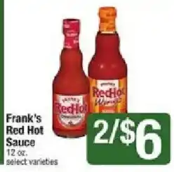 Shaw's Frank's Red Hot Sauce offer