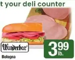 Shaw's Wunderbar Bologna offer