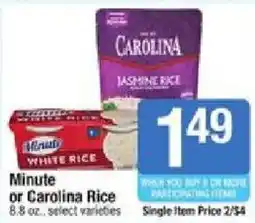 Shaw's Minute or Carolina Rice offer