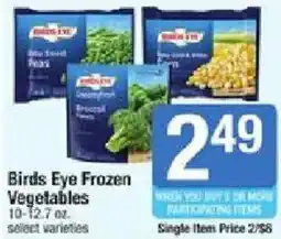 Shaw's Birds Eye Frozen Vegetables offer
