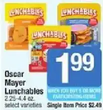 Shaw's Oscar Mayer Lunchables offer