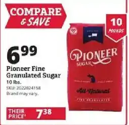 Rural King Pioneer Fine Granulated Sugar offer