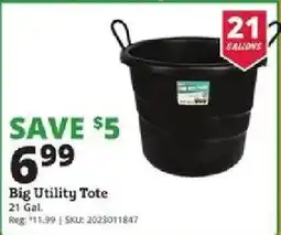 Rural King Big Utility Tote offer