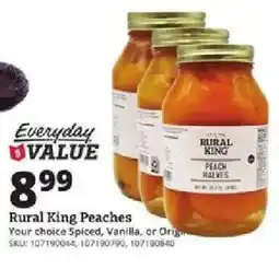 Rural King Rural King Peaches offer