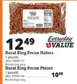 Rural King Rural King Pecan Halves offer