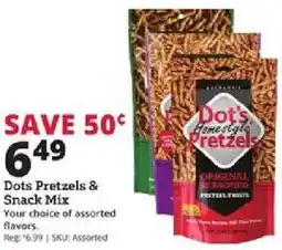 Rural King Dots Pretzels & Snack Mix offer