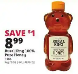 Rural King Rural King 100% Pure Honey offer