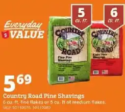 Rural King Country Road Pine Shavings offer