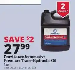 Rural King Providence Automotive Premium Trans-Hydraulic Oil offer