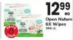 ACME Open Nature 6X Wipes offer