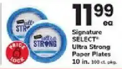 ACME Signature Select Ultra Strong Paper Plates offer