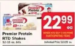 ACME Premier Protein RTD Shakes offer