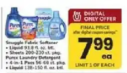 ACME Snuggle Fabric Softener offer
