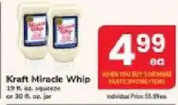 ACME Kraft miracle whip offer