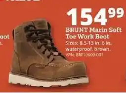 Rural King Brunt Marin Soft Toe Work Boot offer