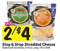 Stop&Shop Stop & Shop Shredded Cheese offer