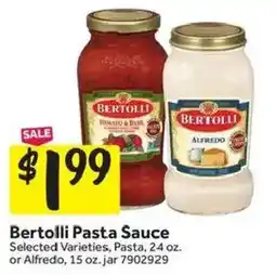 Stop&Shop Bertolli Pasta Sauce offer